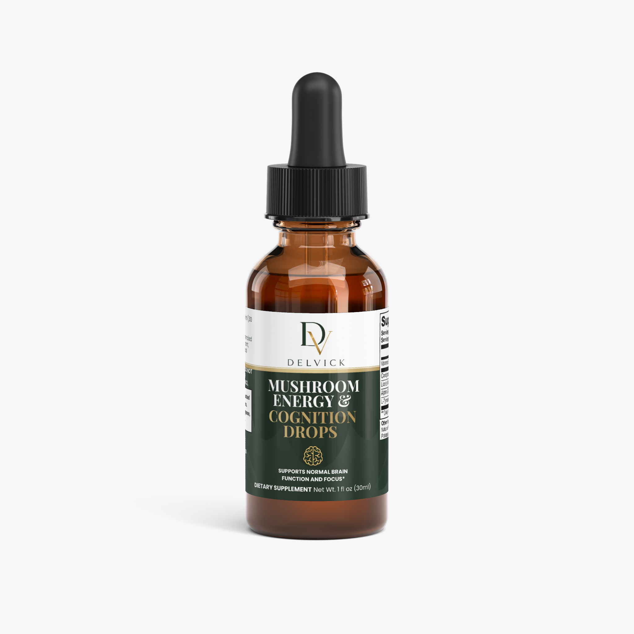 Mushroom Energy & Cognition Drops